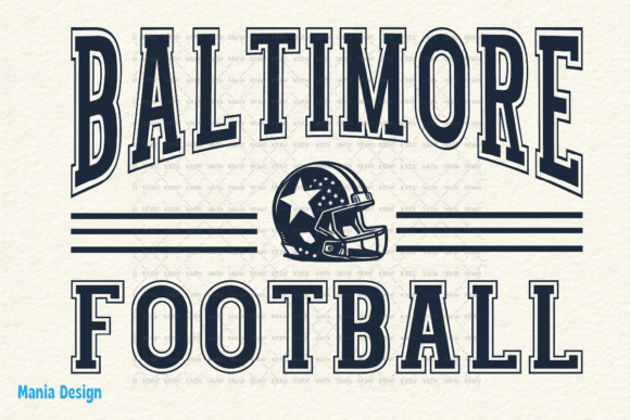 Baltimore Football Team Fan Spirit PNG: Creative Assets for Fans