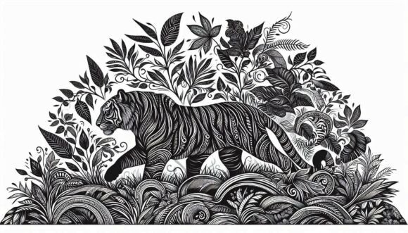 Exploring the Visual Character of Tiger in a Jungle