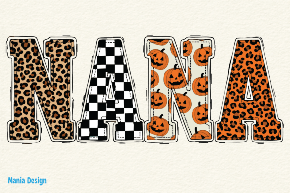 Halloween Nana Leopard Pumpkin PNG: A Designer's Guide to This Playful Fall Asset